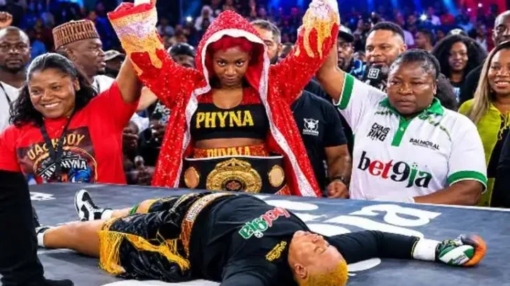 Celebrity Boxing: Phyna Floors Nkechi Blessing As Carter Efe Outclasses Speed Darlington